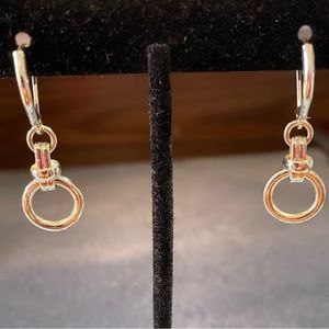 Napier silvertone earrings